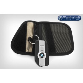 Wunderlich key pouch with RFID blocker - carbon optic