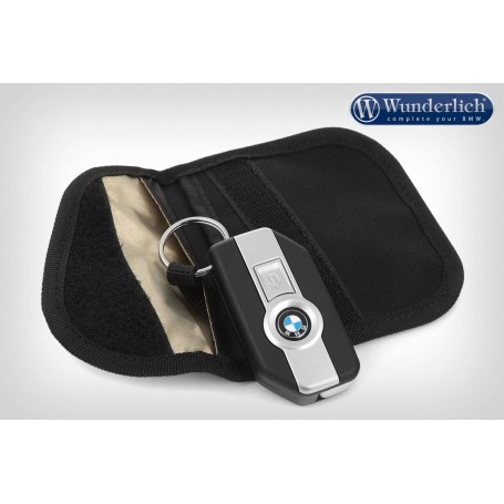 Wunderlich key pouch with RFID blocker - black