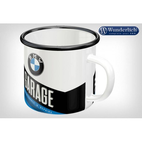 Enamel cup "GARAGE" from Nostalgic Art