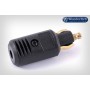 Accessory outlet plug - black