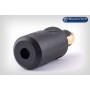 Accessory outlet plug - black