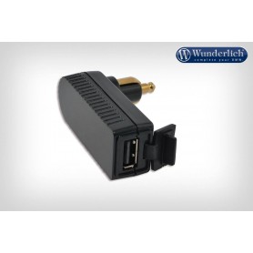 BAAS USB angle plug adapter - black