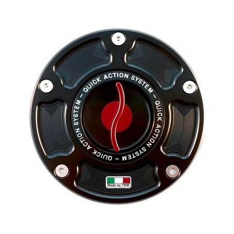 Aluminum fuel caps TYPR.01  Red