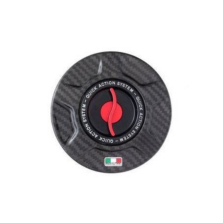 Aluminum fuel caps TDPR.06 Red