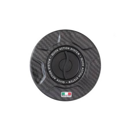 Aluminum fuel caps TDPR.06 Black