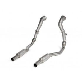 Akrapovic Downpipe / Link pipe set (SS) Audi NHS