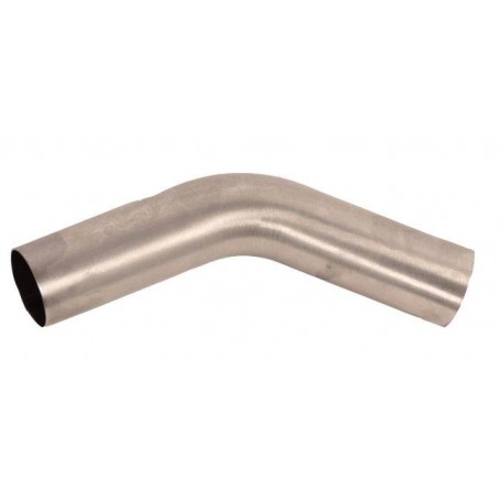 UNIVERSAL BENDED PIPE 45° DEGREE Ø 40MM STAINLESS STEEL