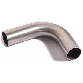 UNIVERSAL BENDED PIPE 90° DEGREE Ø 40MM STAINLESS STEEL