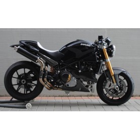 ROUND MUFFLERS CARBON HIGH-UP DUCATI MONSTER S4R/S2R