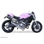 ROUND MUFFLERS CARBON HIGH-UP DUCATI MONSTER 696/796/1100