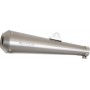 UNIVERSAL CLASSIC MUFFLER + DB-KILLER STAINLESS STEEL