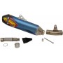 FACTORY 4.1 RCT SLIP-ON MUFFLER TITANIUM & CARBON BLUE ANODIZED HONDA