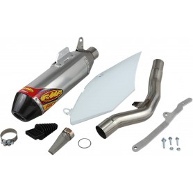MUFFLER FACTORY 4.1 RCT SLIP ON/ CARB END CAP/ SIDE PANEL