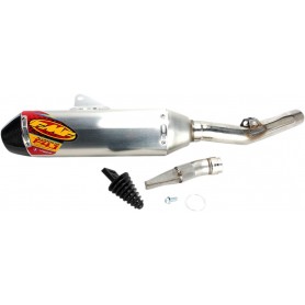 MUFFLER FACTORY 4.1 RCT SLIP ON STAINLESS/ CARB END
