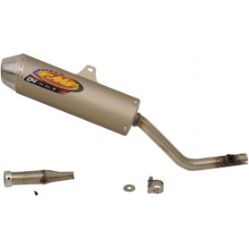 Q4 SLIP-ON MUFFLER ALUMINUM HONDA