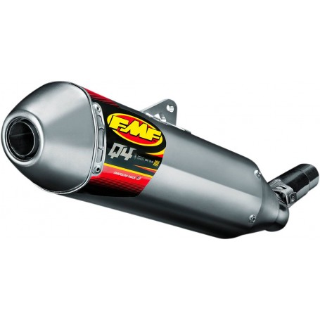 Q4 HEX SLIP-ON MUFFLER ALUMINUM KTM/HUSQVARNA