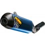 FACTORY 4.1 RCT SLIP-ON MUFFLER TITANIUM & CARBON BLUE ANODIZED KTM