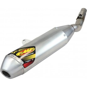 POWERCORE 4 HEX SLIP-ON MUFFLER ALUMINUM HONDA