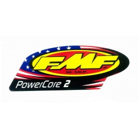 DECAL LOGO POWERCORE 2 PATRIOTIC VINYL