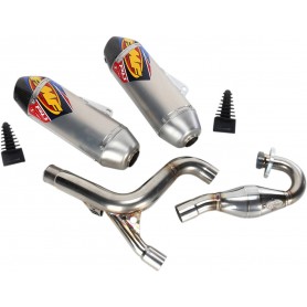 FACTORY 4.1 RCT + MEGABOMB DUAL SYSTEM ALUMINUM & STAINLESS STEEL NATURAL HONDA