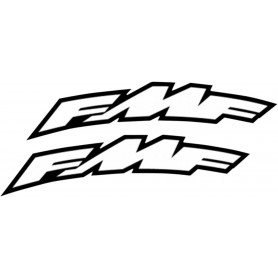FMF LARGE SIDE ARCH FENDER STICKERS