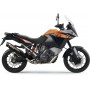 SLIP-ON NERO KTM ADV