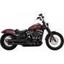 Vance & Hines Twin Slash 3" Slip-On Muffler Black