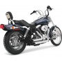 Vance & Hines Shortshots Staggered Exhaust System Chrome