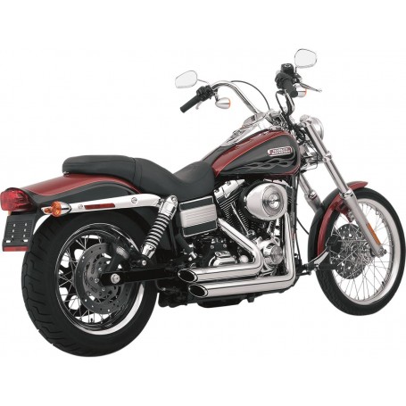 Vance & Hines Shortshots Staggered Exhaust System Chrome