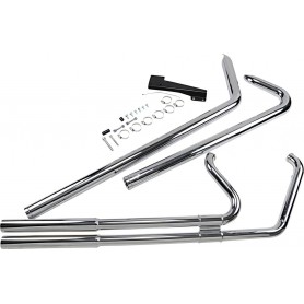 Vance & Hines Big Shots Softail Exhaust Chrome