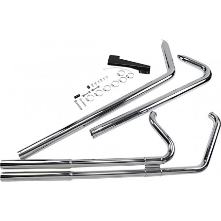 Vance & Hines Big Shots Softail Exhaust Chrome