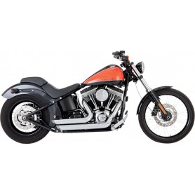 Vance & Hines Shortshots Staggered Exhaust System Chrome