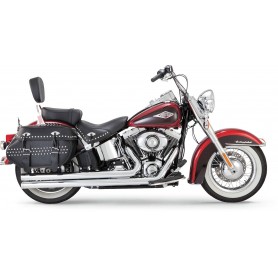 Vance & Hines Big Shots Softail Exhaust Chrome