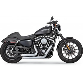 Vance & Hines Shortshots Staggered Exhaust System Chrome