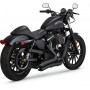 Vance & Hines Big Radius 2:2 Exhaust System Matte Black/Ceramic