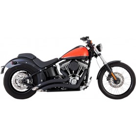 Vance & Hines Big Radius 2:2 Exhaust System Matte Black/Ceramic