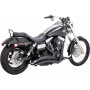 Vance & Hines Big Radius 2:2 Exhaust System Black/Matte