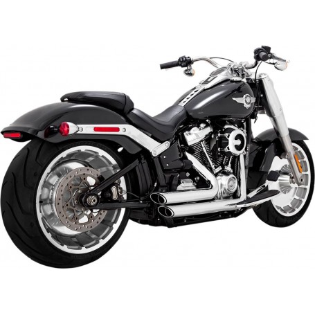 Vance & Hines Shortshots Staggered Exhaust System Chrome