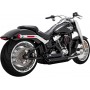 Vance & Hines Shortshots Staggered Exhaust System Black