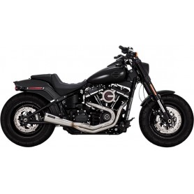 Vance & Hines 2:1 Upsweep Exhaust System Works/Brushed