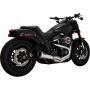 Vance & Hines 2:1 Upsweep Exhaust System Works/Brushed