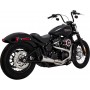 Vance & Hines 2:1 Upsweep Exhaust System Works/Brushed