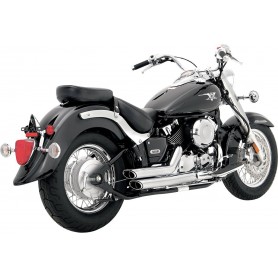 Vance & Hines Shortshots Staggered Exhaust System Chrome