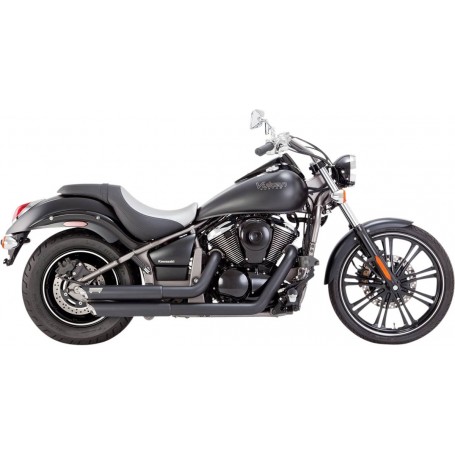 Vance & Hines Twin Slash Staggereds Black/Matte