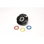 COVER BRAKE FLUID RESERVOIR BLACK/MULTI COLORED