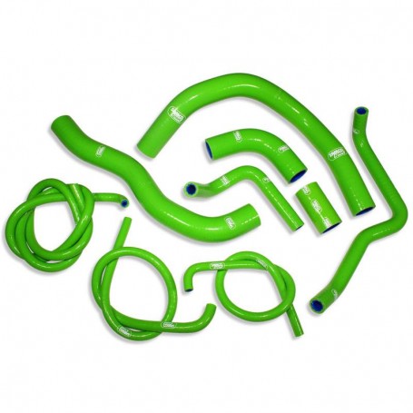 Samco Radiator Hose kit Green Kawasaki Z 1000|Z 1000 SX