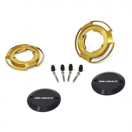 Crankcase protection gold color JP CCT 001G