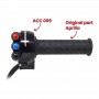 Throttle twist grip with integrated controls JP ACC 009 DD