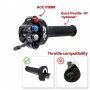 Throttle twist grip with integrated controls JP ACC 018 RR