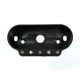 HANDLEBAR BRACKET FRAME BLACK WITH INDICATOR LIGHTS FOR MOTOSCOPE MINI